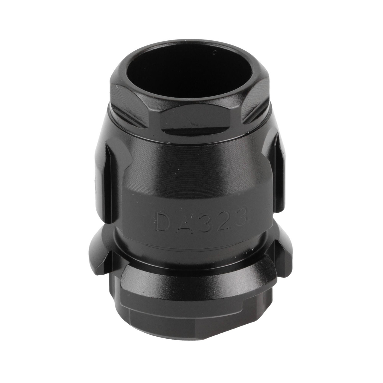 Dead Air Armament DEAD AIR KEYMO ZERO 9/16X24 30CAL, black firearm suppressor muzzle device.