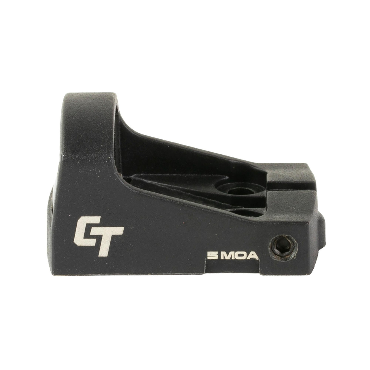 Crimson Trace Corporation CTC RAD MICRO RED DOT W/DT MOUNT, Compact red dot sight with mounting mechanism for firearms.