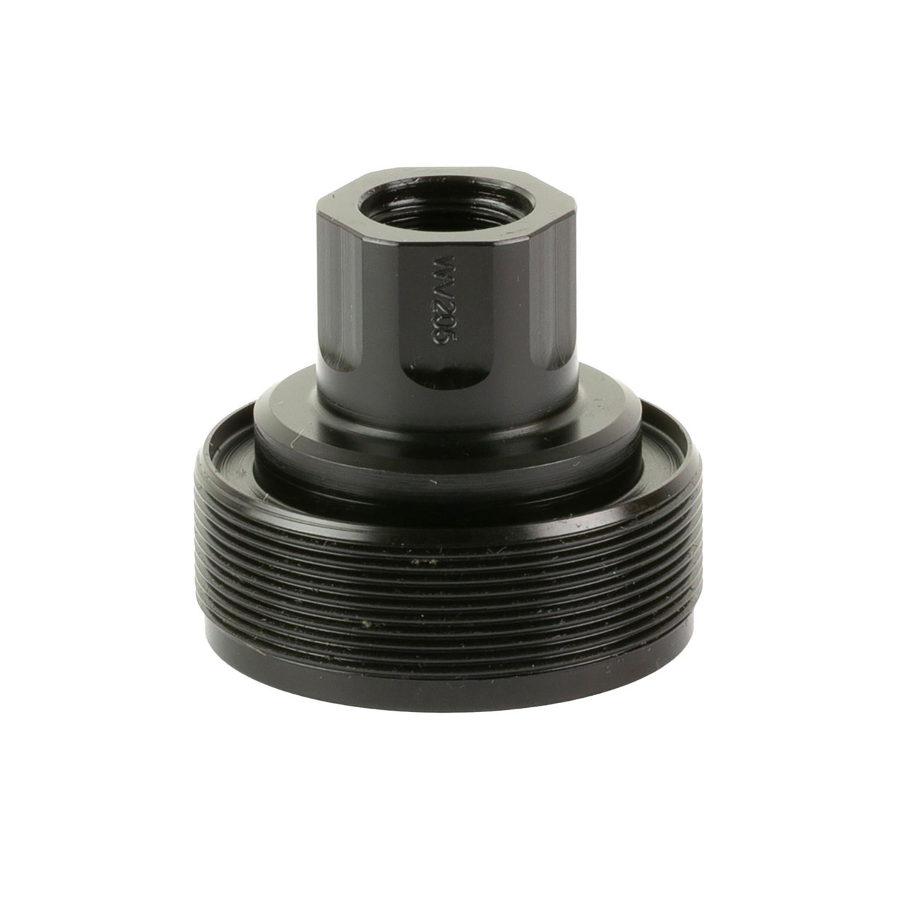 Dead Air Armament DEAD AIR WLVRN THRD INSRT 1/2X28, firearm suppressor accessory with threaded insert in black finish.
