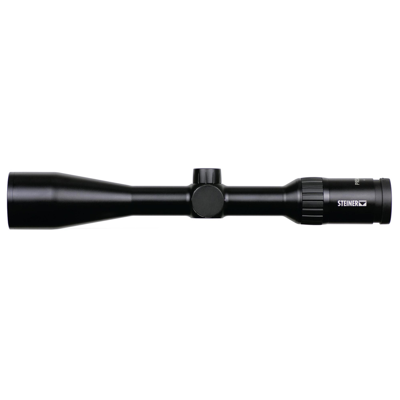 Steiner Predator 4 4-16X50MM SFP rifle scope, black professional optics with adjustable zoom and magnification for hunting and target shooting.