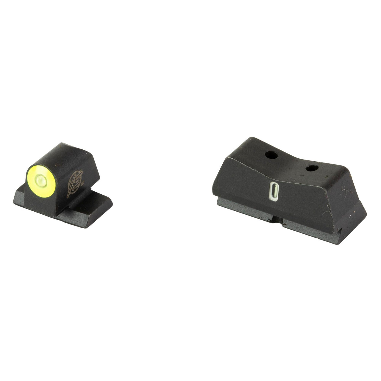 XS Sights XS DXT2 TRIT BIG DOT S&W M&P OR YLW, sighting accessories for firearms with a Tritium Big Dot design in yellow color.