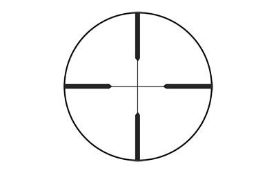 Burris Optics BURRIS HANDGUN SCOPE 2X20MM PLX, a clear crosshair sight for handguns.