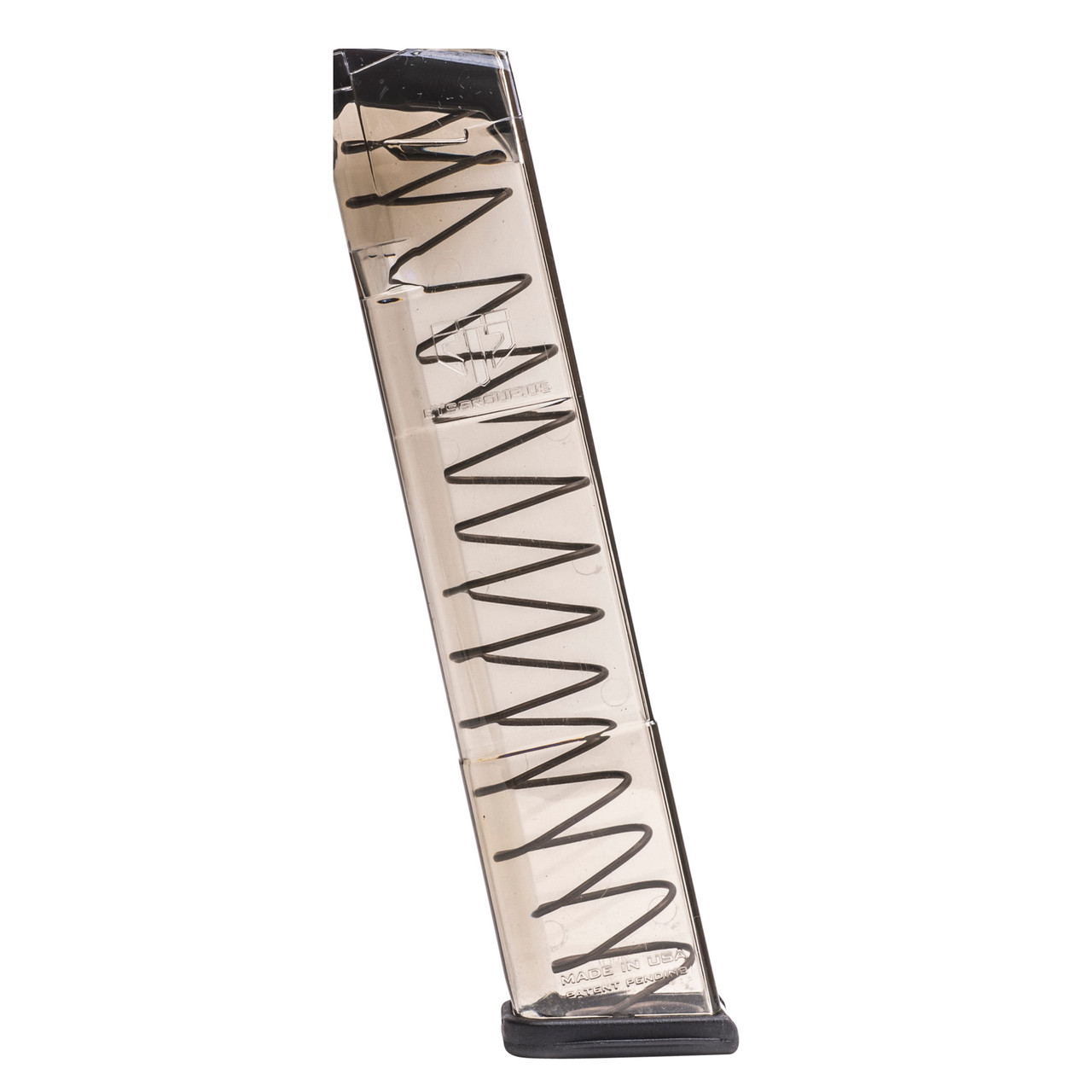 Elite Tactical Systems GLK-9-170 - 27-Round Translucent Glock Magazine with Extreme Impact Resistance