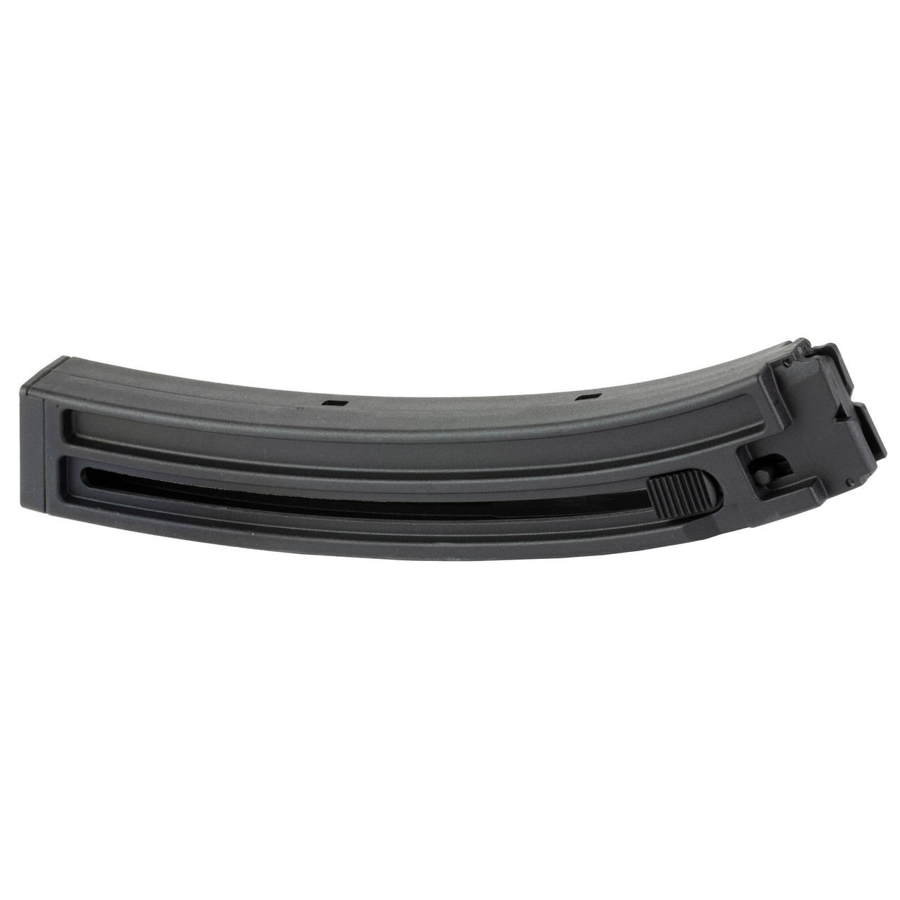 Heckler & Koch MP5 .22LR 10-Round Polymer Magazine, lightweight and durable design for all-day plinking, sleek black color, model 51000213.