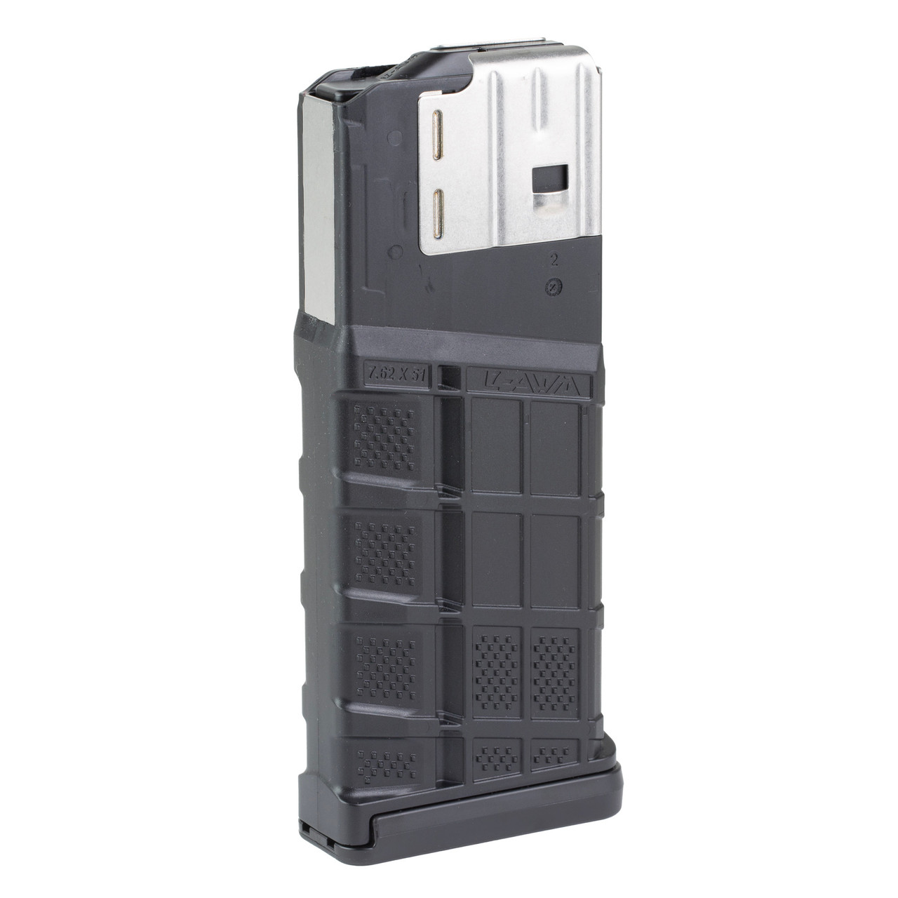 Lancer Systems L7-G2-25-BLK | Durable .308 Win / 6.5 Creedmoor Polymer Magazine for AR-10 | Lightweight, Reliable & Made in USA