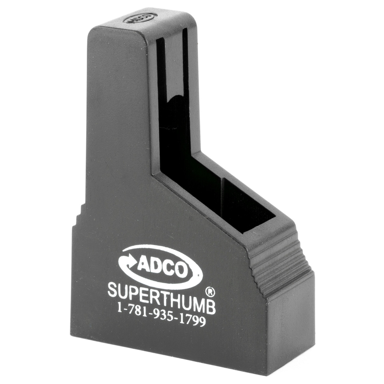 ADCO ST6 Super Thumb Loader - Fast and Easy Magazine Reloading for Most .380 Single-Stack Magazines