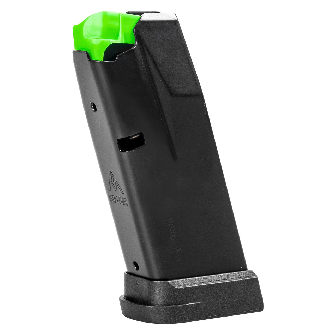 Mec-Gar USA MGHC1200A Springfield Hellcat 12-Round Magazine with Anti-Friction Coating - High-Quality Military-Grade Standard