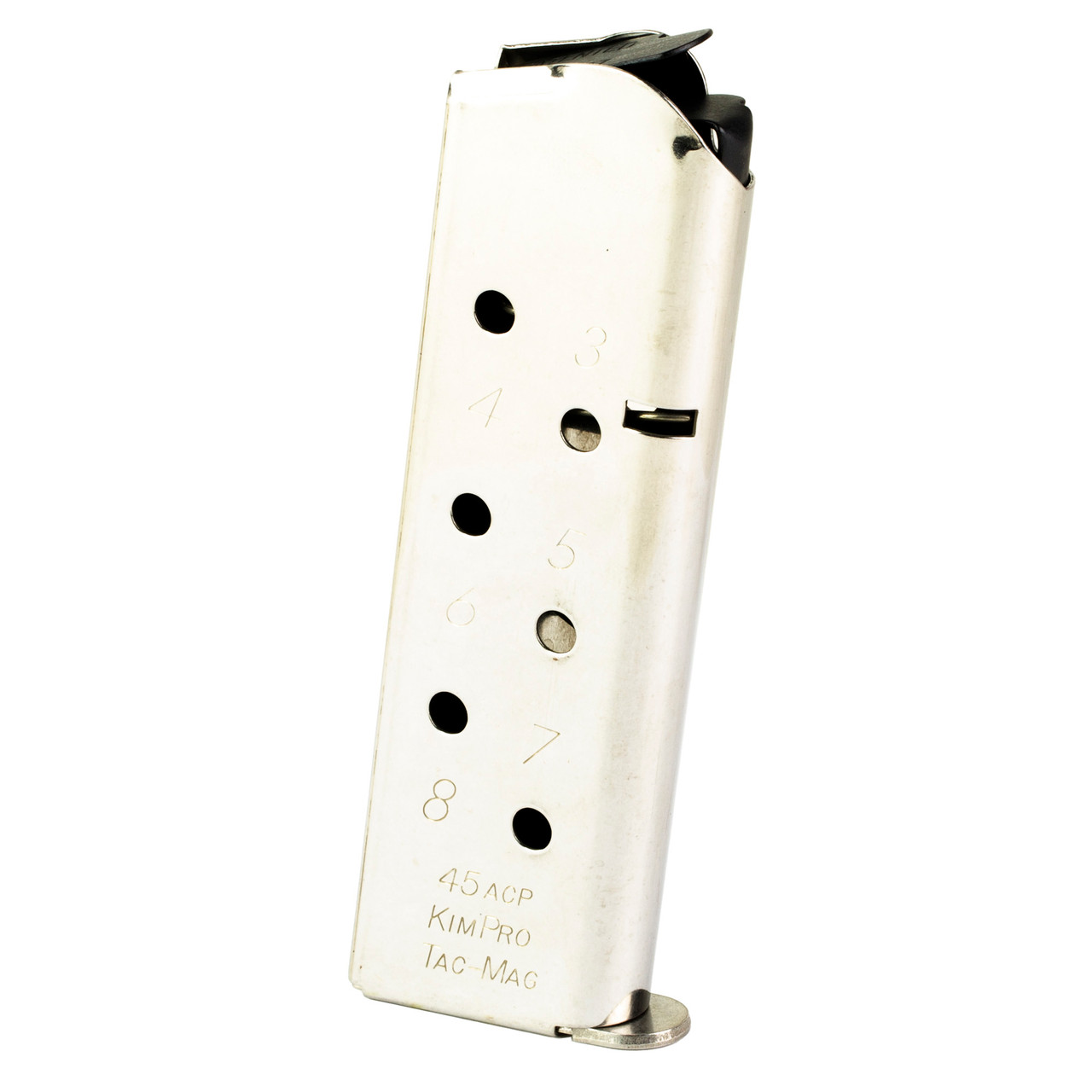 Kimber America 1100721A Tac-Mag | Full-Size 1911 Magazine with Three Floorplates | Stainless Steel