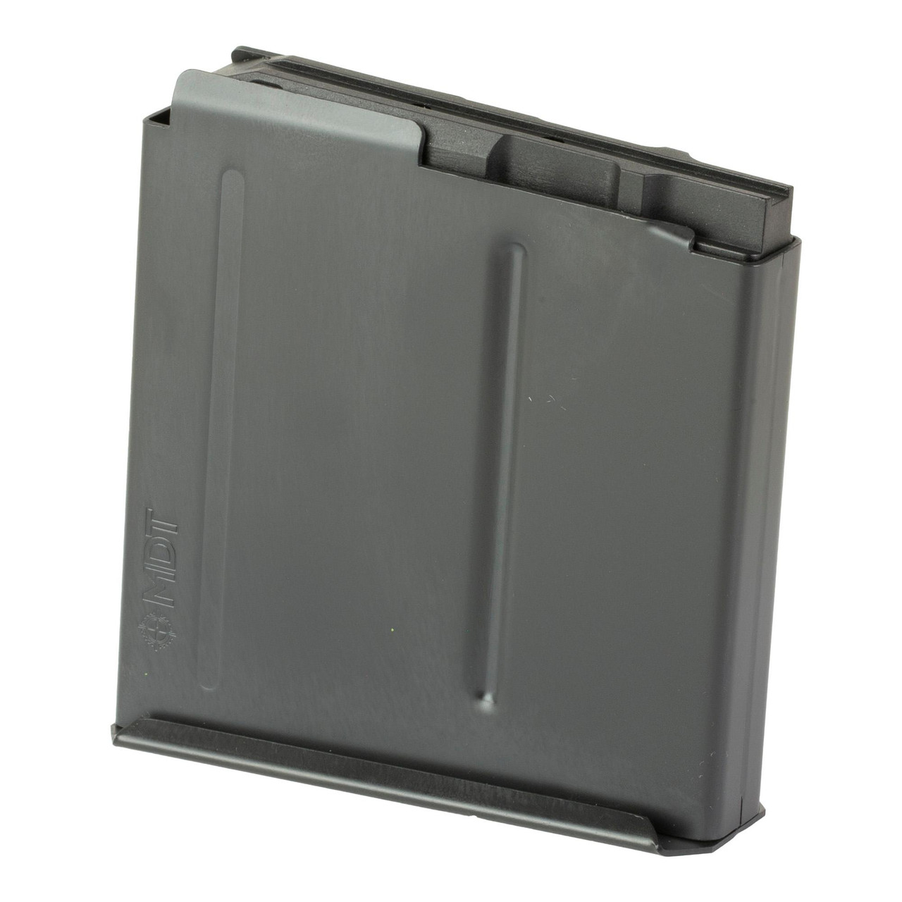 MDT 105123-BLK, Black tactical magazine for firearm or airsoft gun.