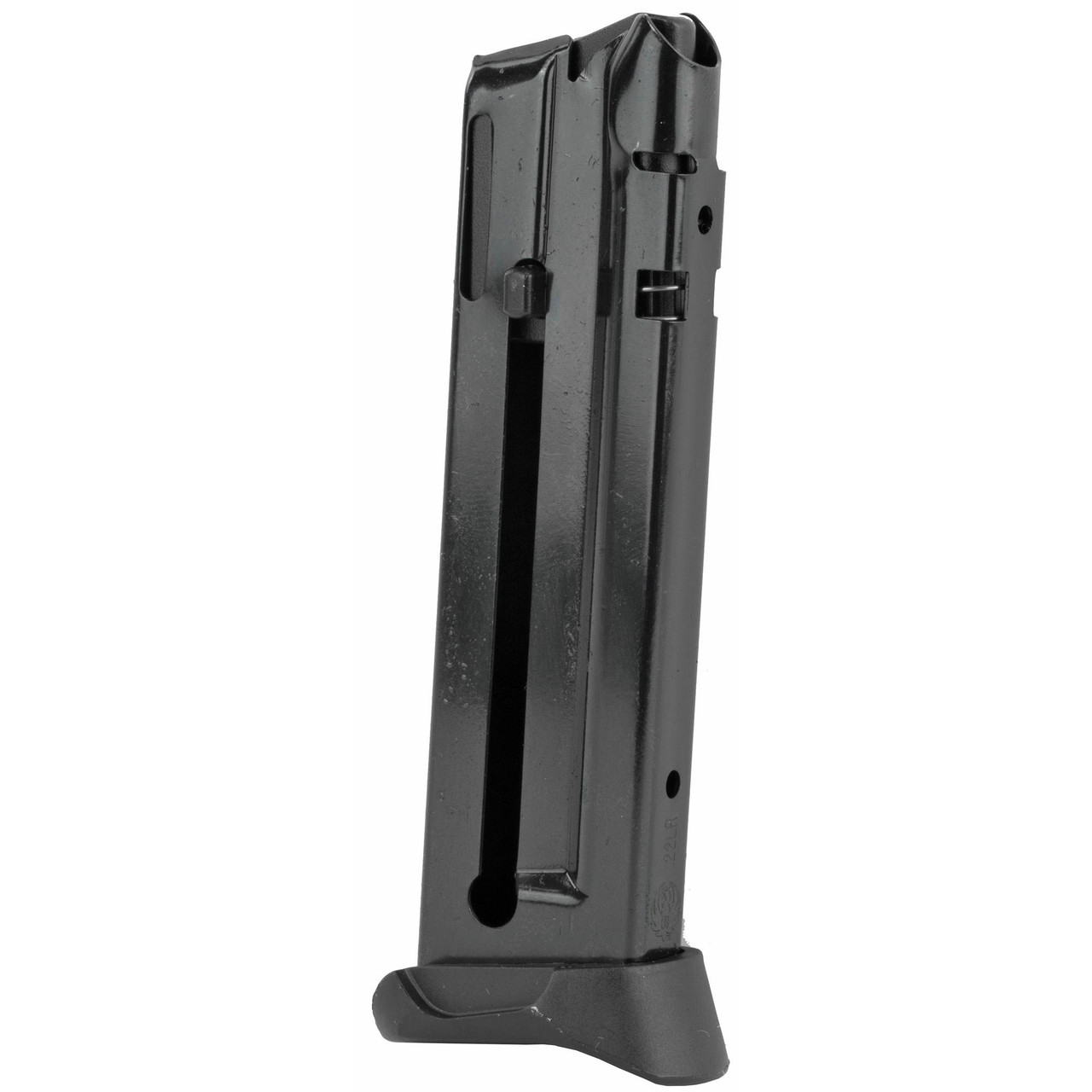Ruger 90382 10-Round Factory Magazine, durable steel body with polymer base plate for ultimate reliability in firearm magazine loading.