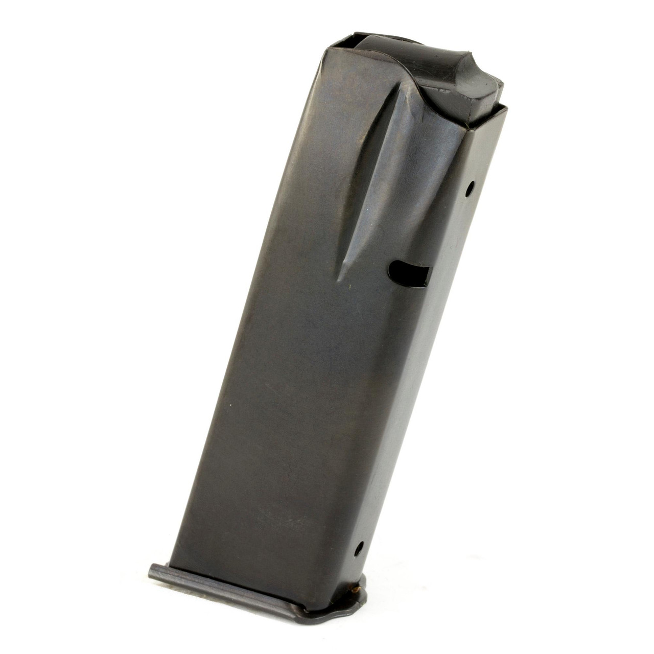 ProMag Industries BRO-A2 13-Round Capacity Magazine - USA-Made, Durable & Easy Loading, close-up of a black firearm magazine with a sleek design and metal body.
