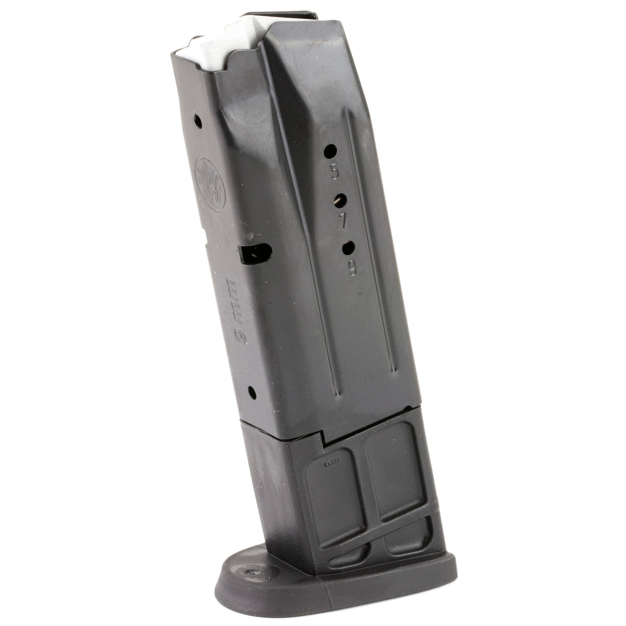 Smith & Wesson 19442 Steel Construction Magazine with Polymer Base Plate & Follower - Precision Crafted for Unmatched Performance