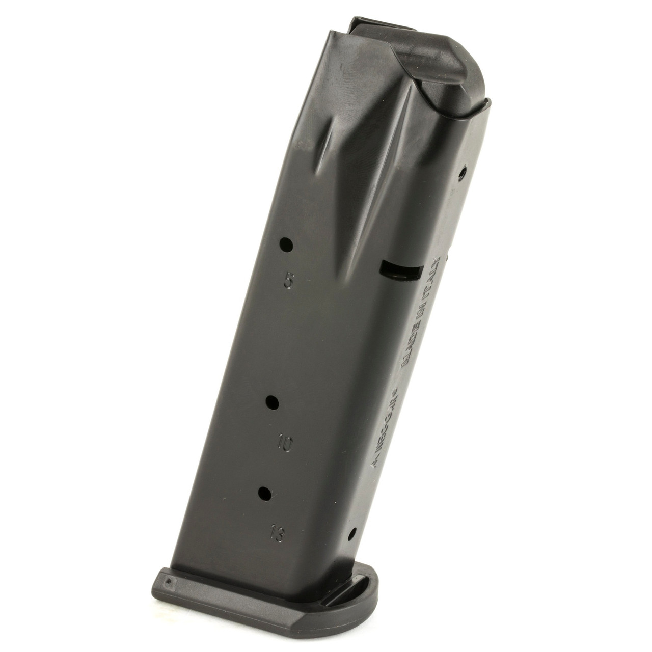 Mec-Gar USA MGP2264013AFC Precision Stamped Magazine - Durable, Heat Treated with Strengthened Feed Lips for Military & Law Enforcement