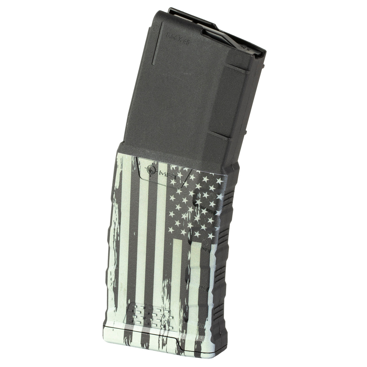 Mission First Tactical EXDPM556D-C-AMF4 – High-Performance AR15/M4 Grip with American Flag Design, 3x Impact Resistant Material, and Enhanced Durability