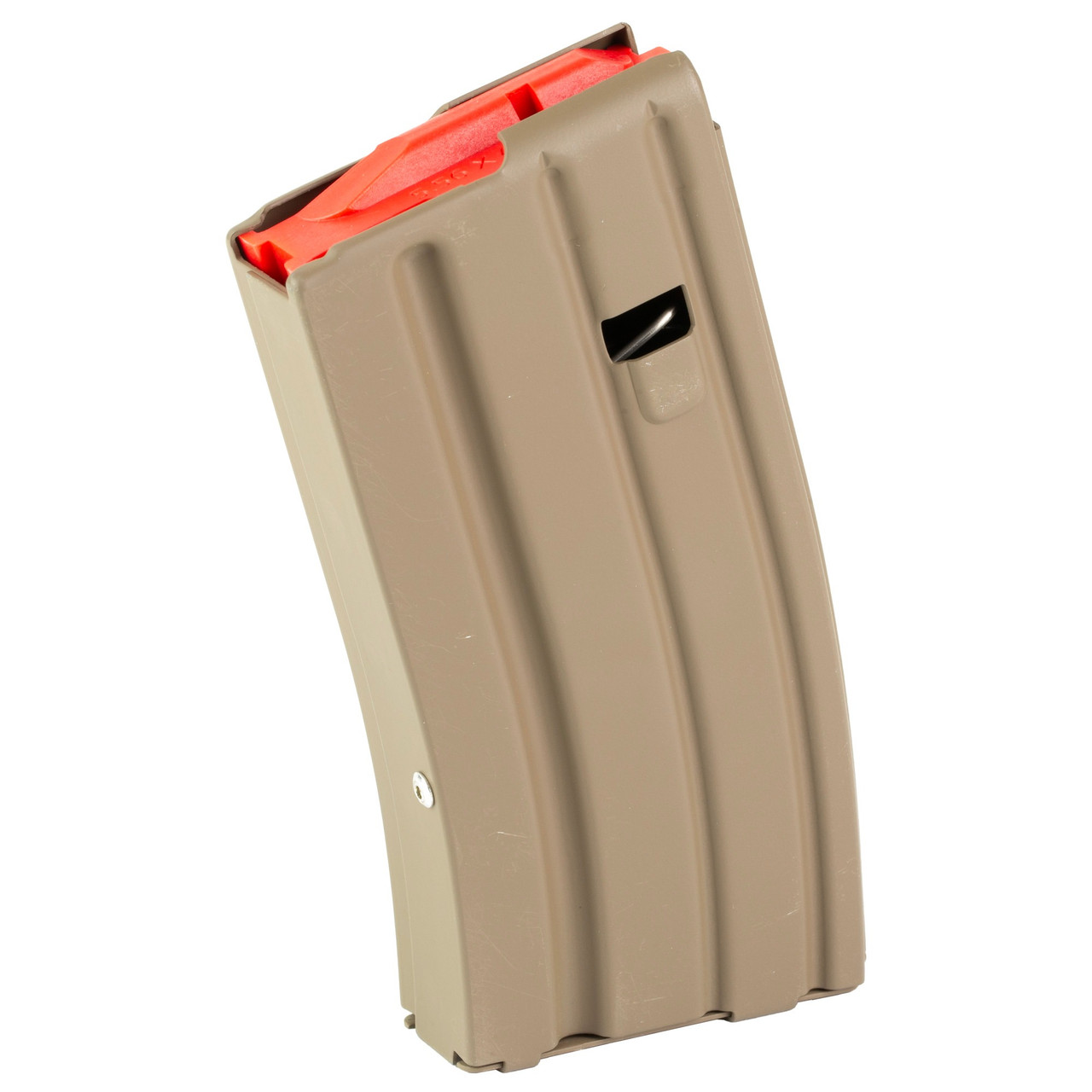 Global Ordnance 810091000000 - Military Grade 10-Round Ammunition with Red Anti-Tilt Follow and Flat Dark Earth Finish