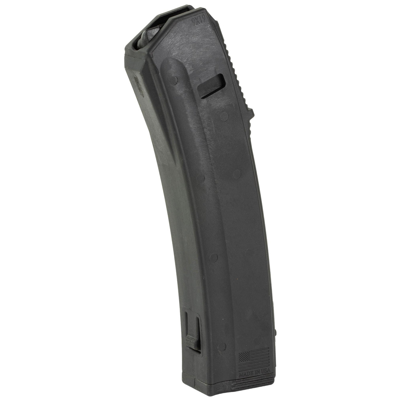 Patriot Ordnance Factory 829 OEM 10-Round Replacement Magazine for POF PHOENIX 9MM, black polymer magazine for pistol.