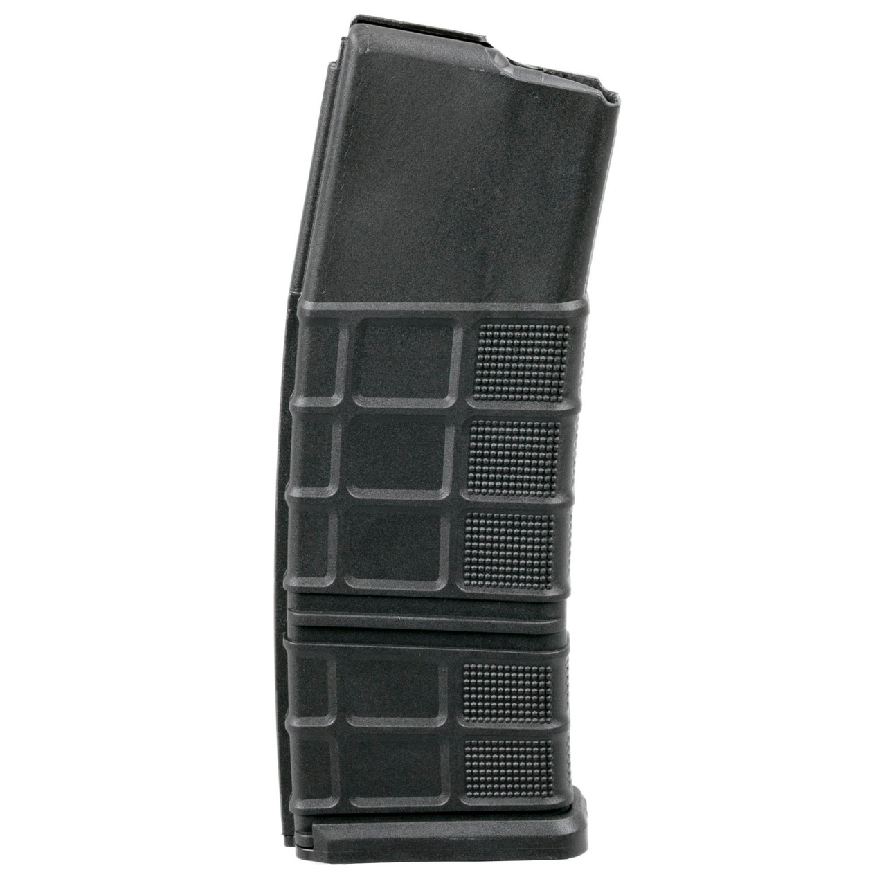 ProMag Industries DPM-A2 30-Round High-Quality Magazine, black metal magazine with textured grip pattern and durable construction, made in the USA with a lifetime warranty.