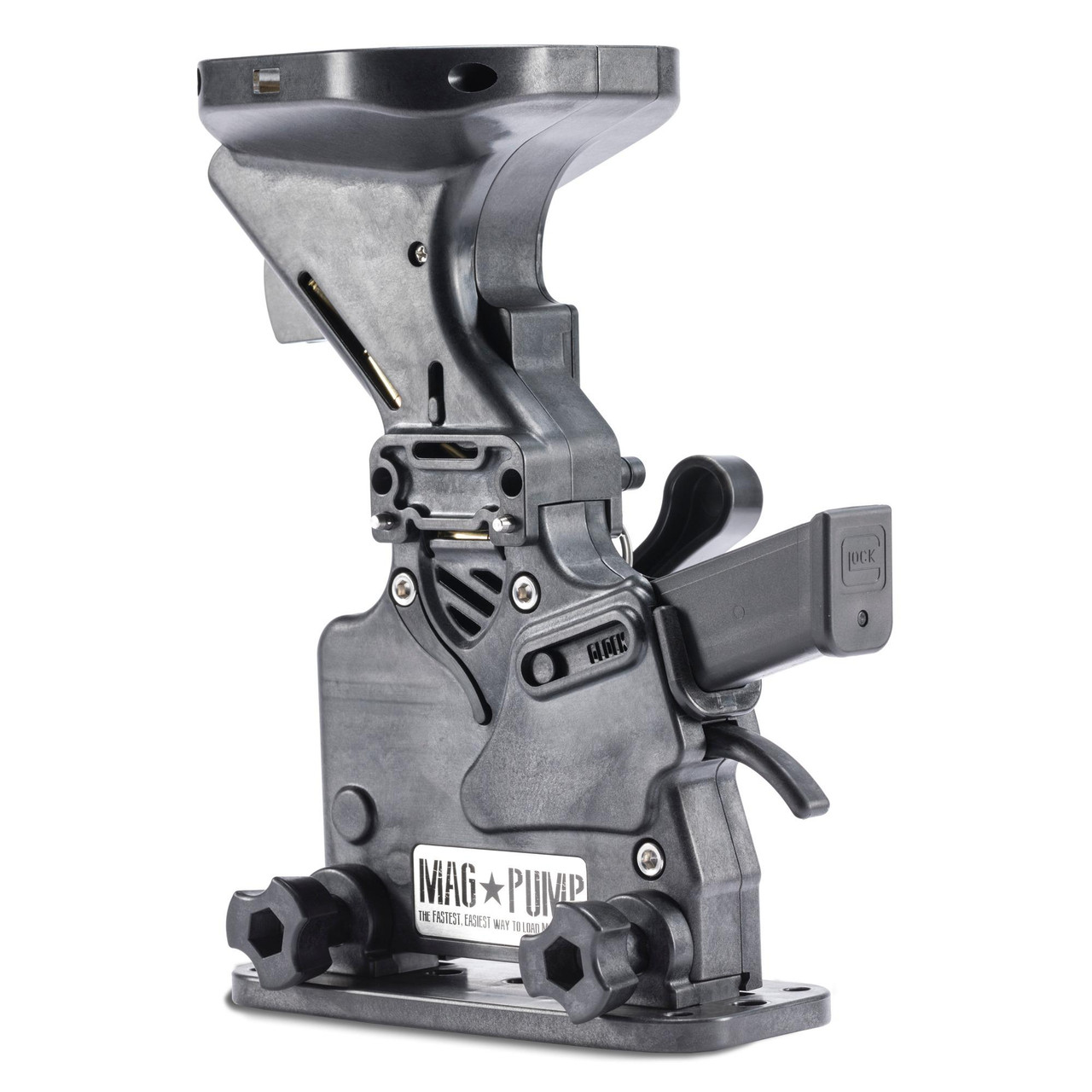 Magpump MP-9MM, Reloading Equipment, metallic reloading press for 9mm ammunition.
