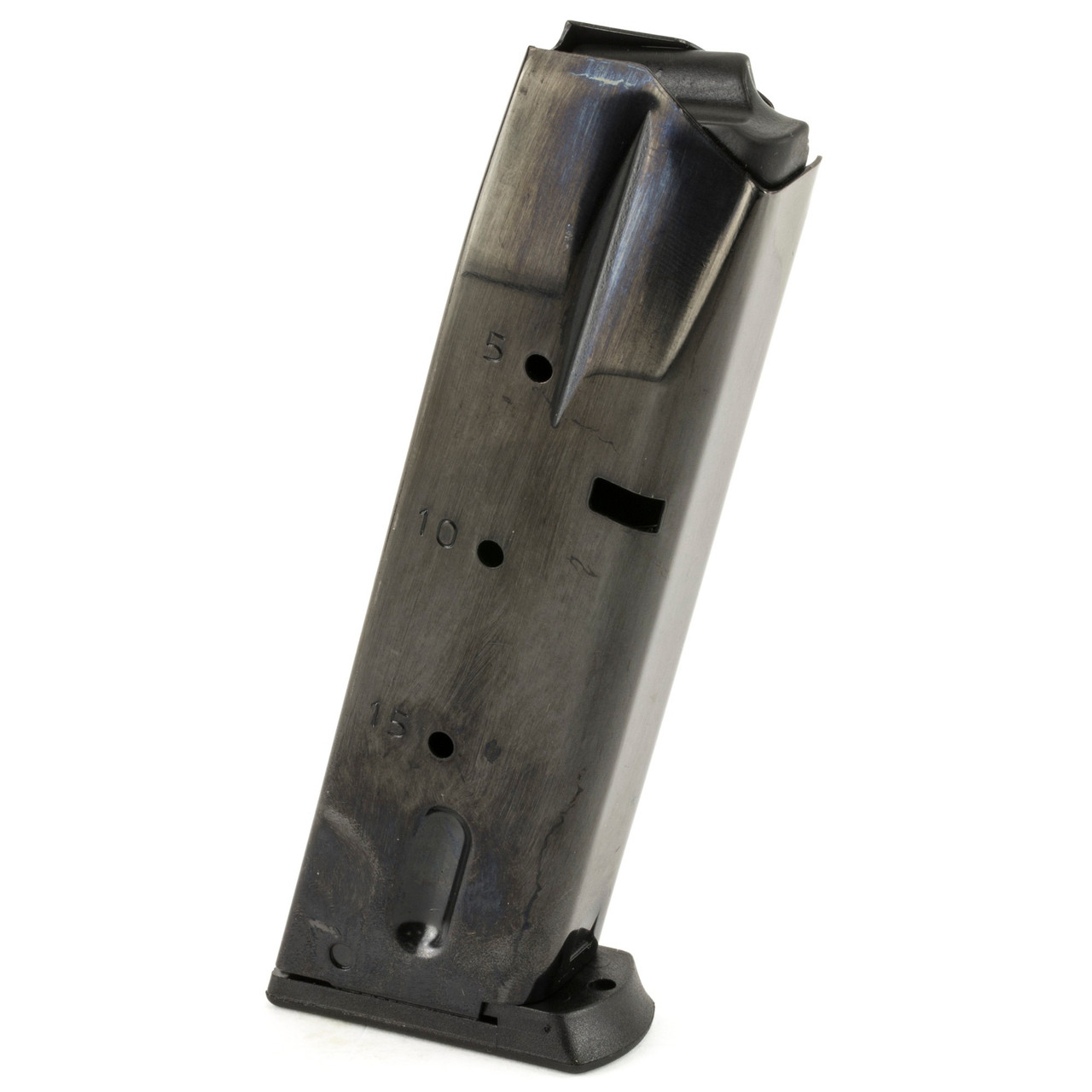 Mec-Gar USA MGSW5915B High-Quality Precision Magazine for Military & Law Enforcement - Heat Treated & Strengthened Feed Lips