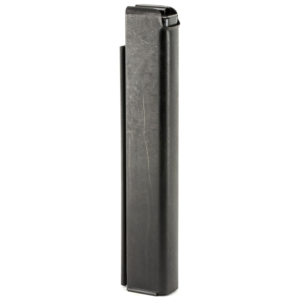 Auto Ordnance T11 Thompson 30-Round Steel Magazine for .45ACP, durable black metal magazine with reliable performance for semiautomatic firearms.