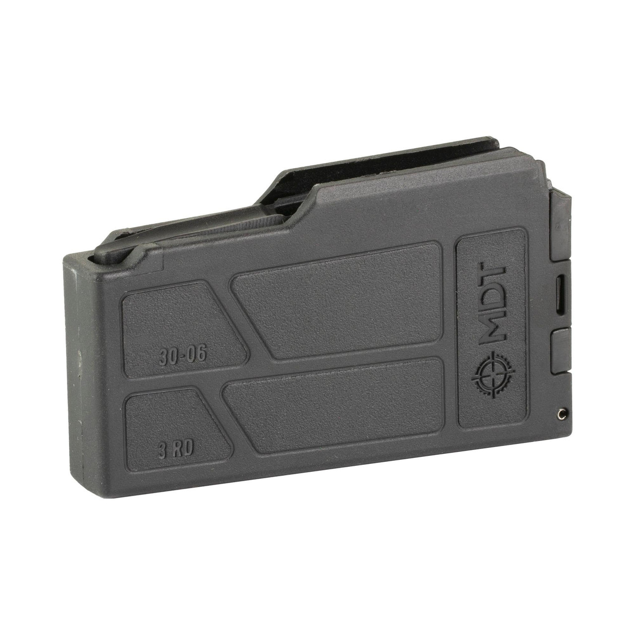 MDT 106255-BLK, magazine, black plastic firearm magazine for tactical rifles.