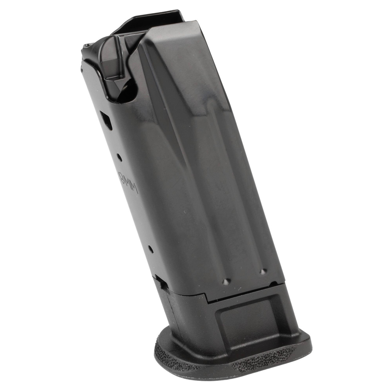 Springfield EC6010C Echelon 4.0C 10-Round Low Capacity Magazine, durable stainless steel magazine for Echelon 4.0 Compact, shown at an angle with black finish.