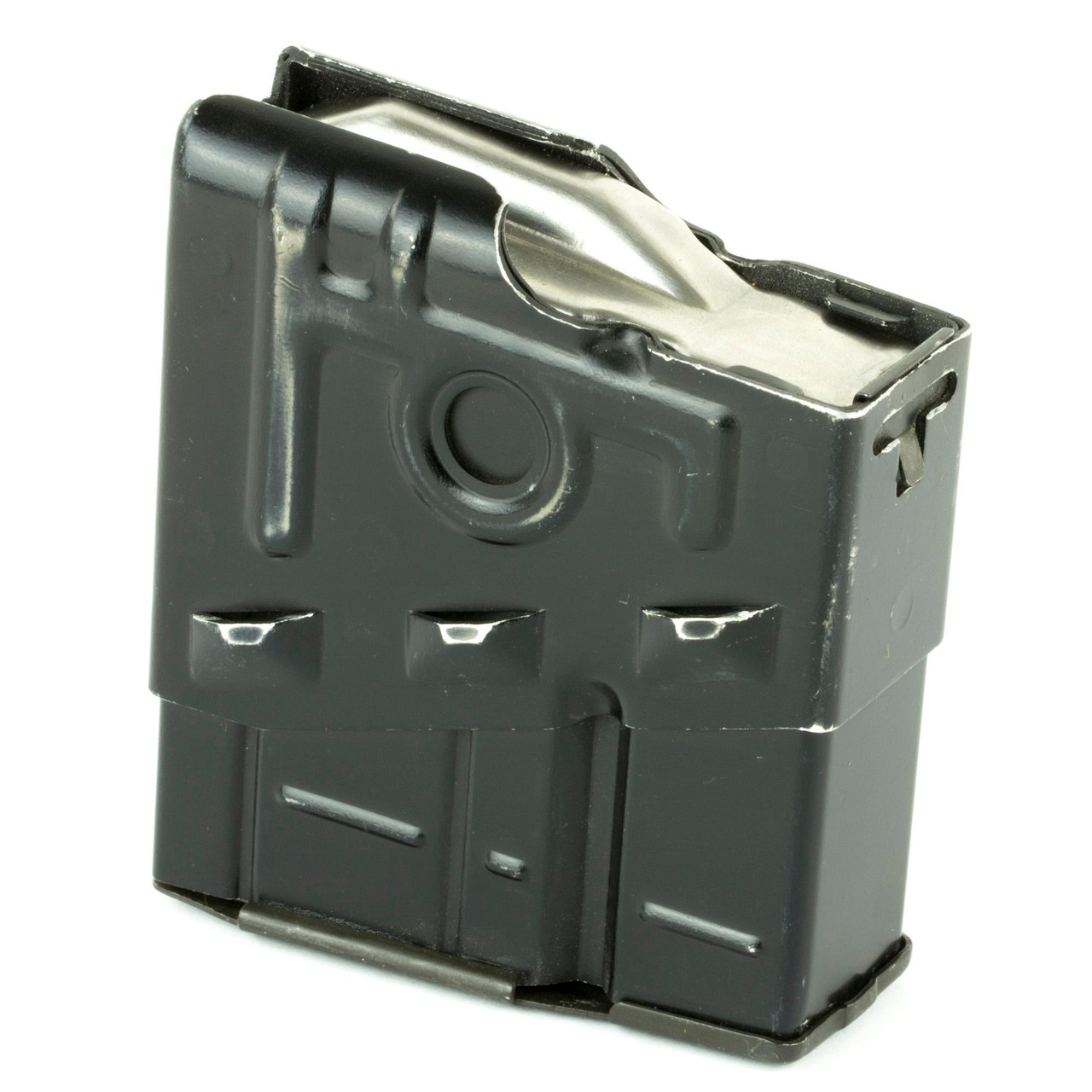PTR Industries PTR500097, firearm magazine with black exterior and metallic interior, used for semi-automatic rifles.