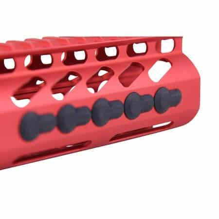  Guntec USA Keymod Rubber Neoprene Insert Covers With Protruding Grooves (Gen 2) (10 Pcs Kit) 