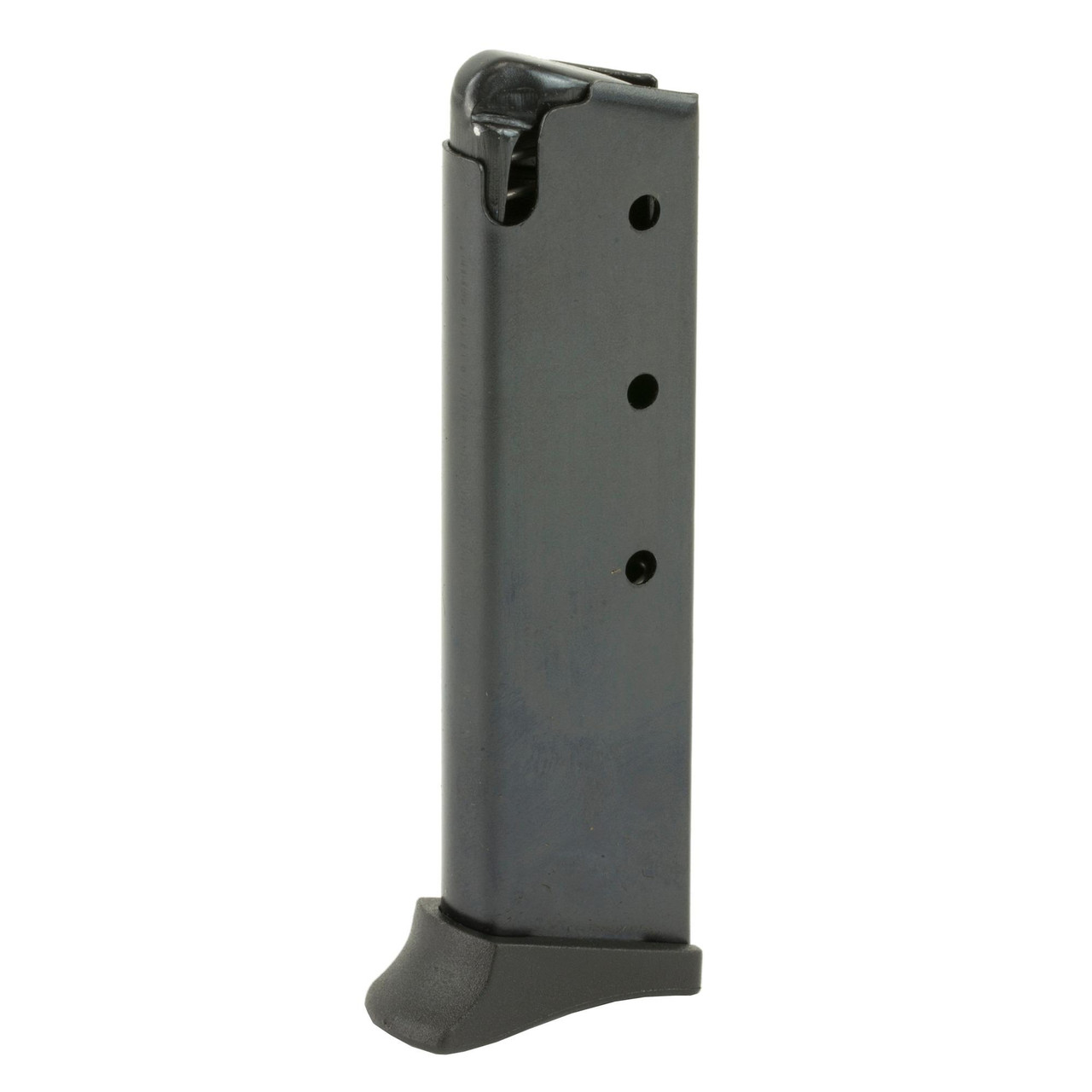 ProMag Industries SIG 06 magazine, black metal firearm magazine with a curved base plate.