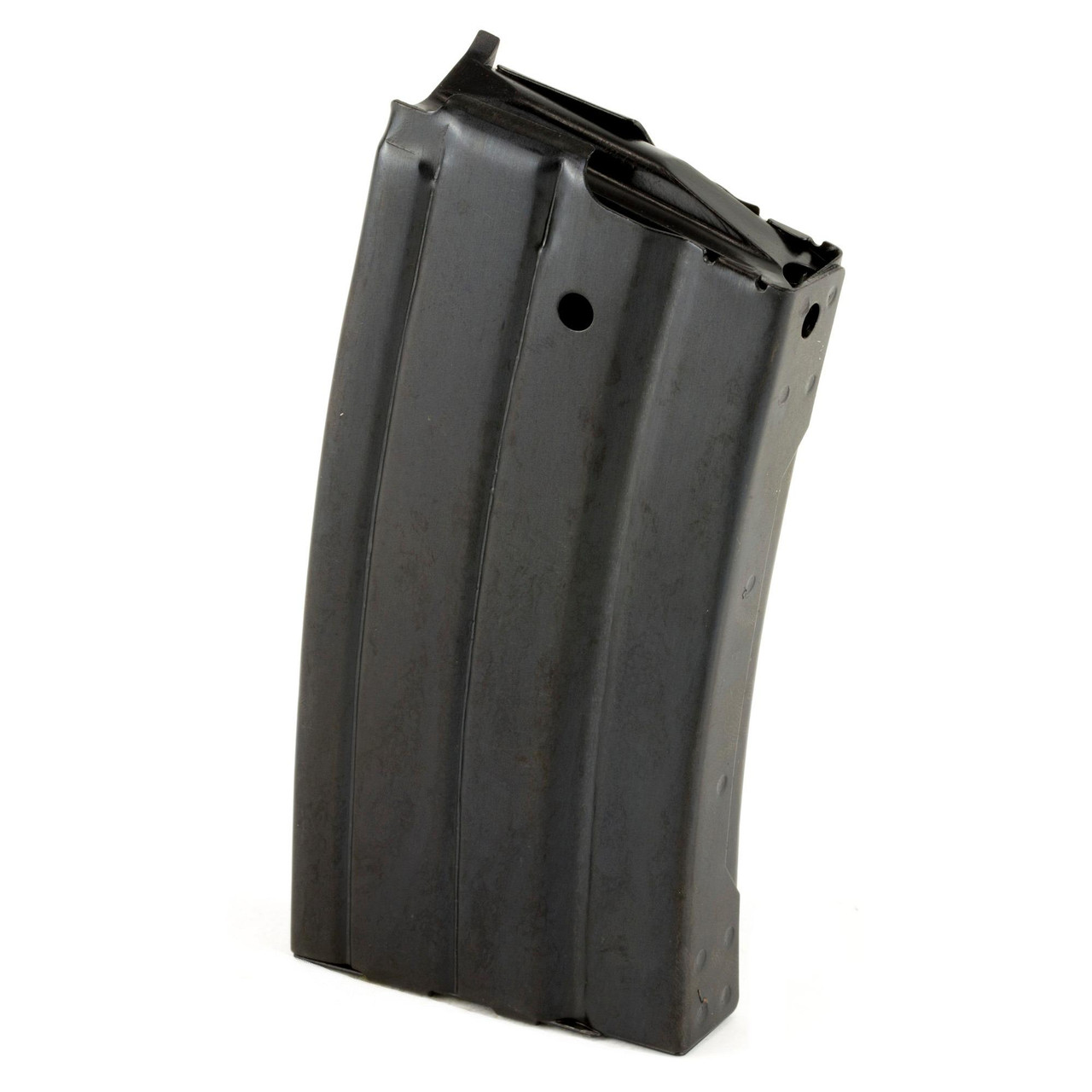 ProMag Industries RUG-A1, magazine for Ruger firearms, metal construction, black finish, with a curved design for rifle ammunition.