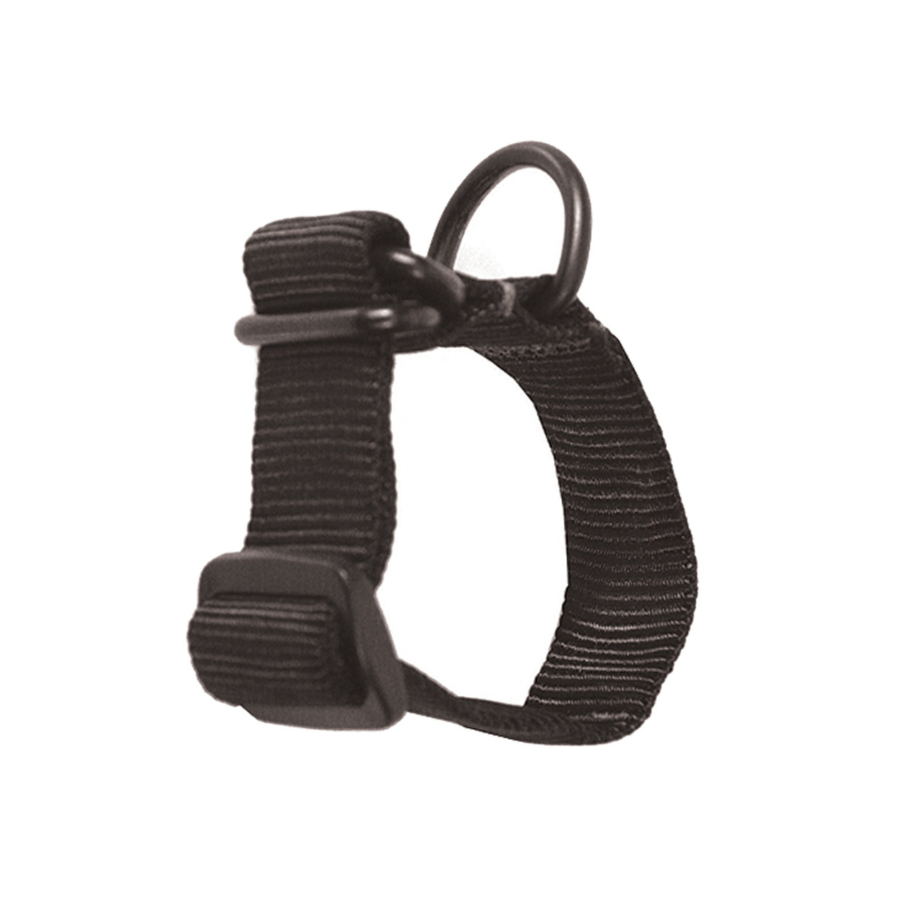 BLACKHAWK 70SA00BK Heavy-Duty Nylon Single-Point Sling Adapter with Metal D-Rings