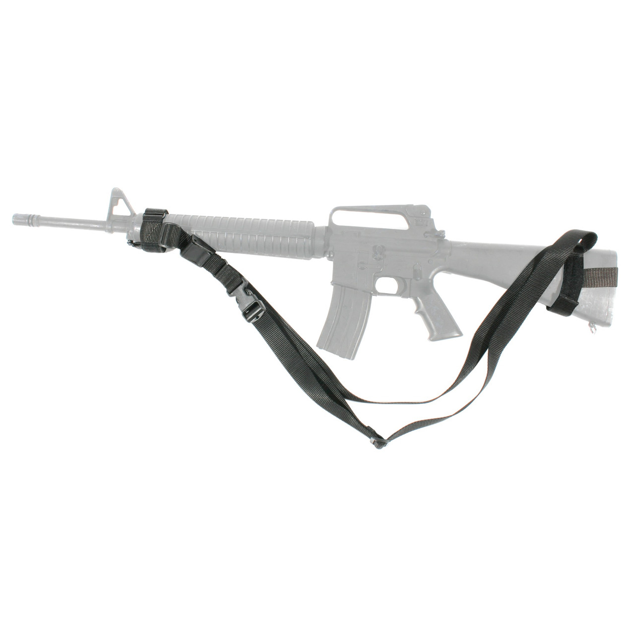 BLACKHAWK 70GS17BK Universal Swift Sling - Versatile 3-Point Sling with Quick Adjust Cam Buckle