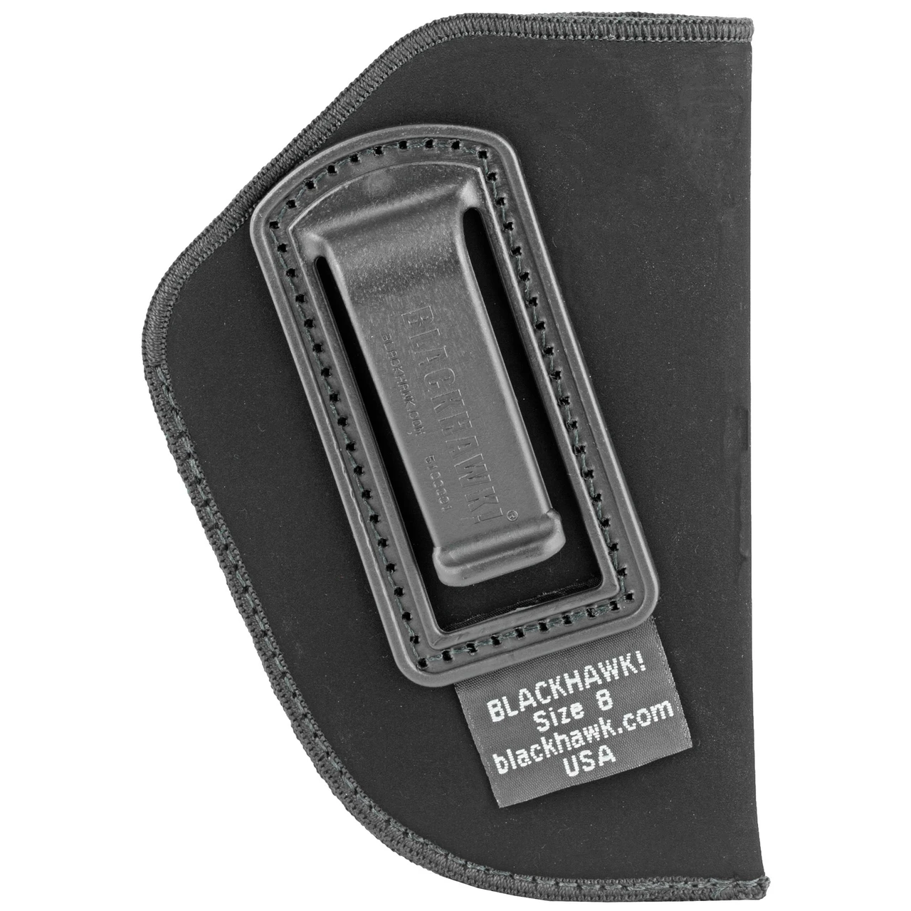 BLACKHAWK 73IP08BKA Concealed Carry Holster - Comfortable Inside-the-Pants Design for Small Frame Revolvers & .380s, Right Handed, Size 8