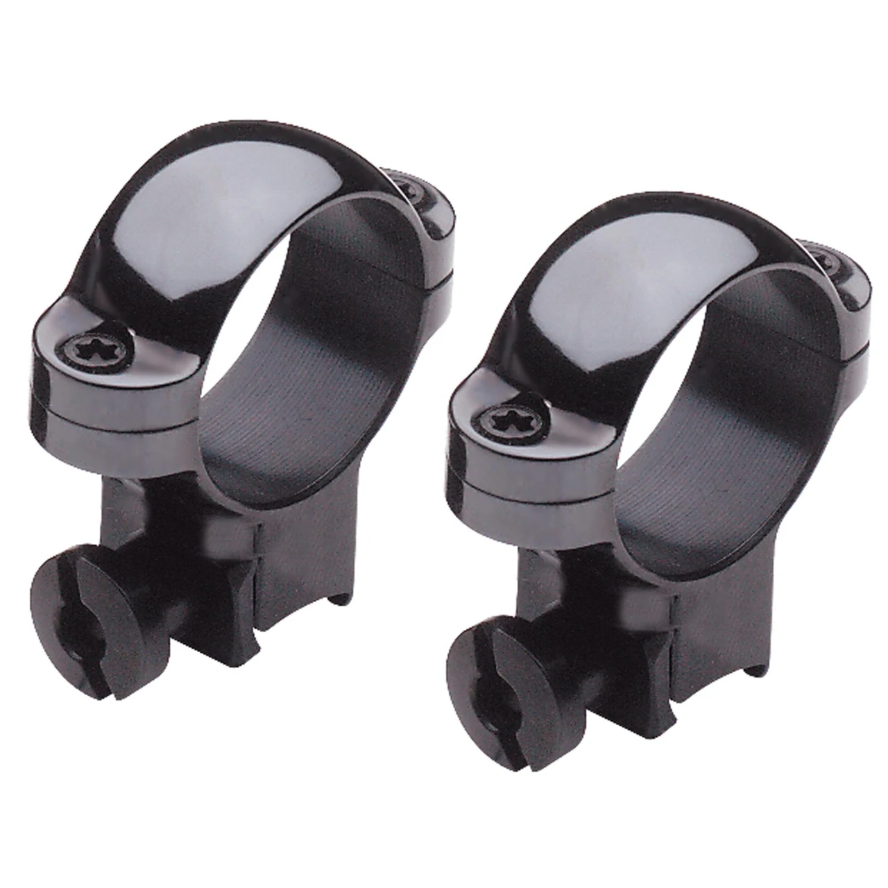 Burris Optics 420072 Rimfire & Airgun Rings, durable .22 receiver mounts with a strong grip for enhanced shooting precision.