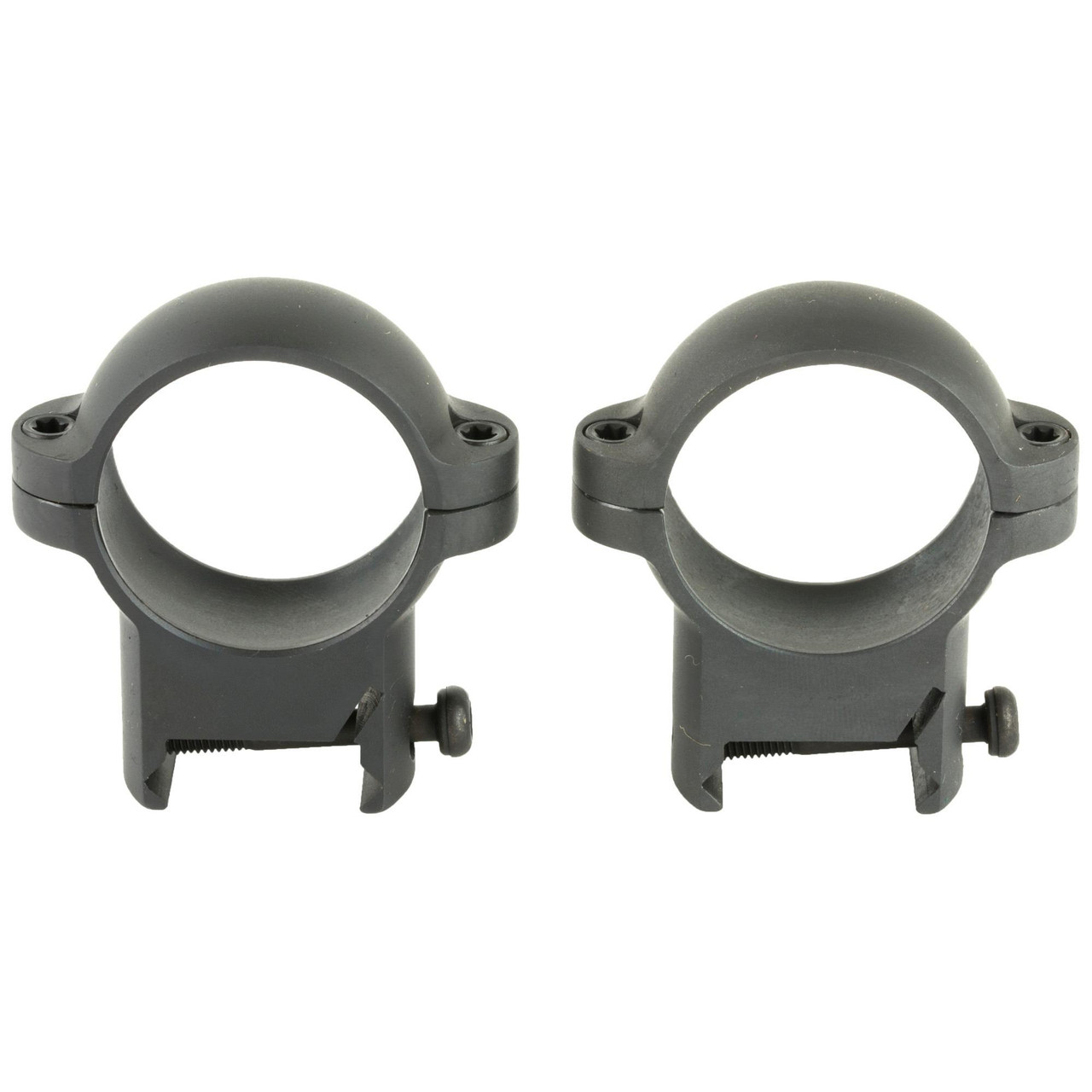 Burris Optics 420531 Signature Rings, Heavy-Duty Steel Construction with Pos-Align Inserts for Stability and Precision, pair of scope mounting rings.