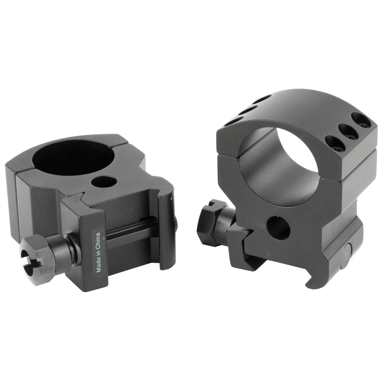 Burris Optics 420182 Xtreme Tactical Rings, lightweight and durable mounting rings for Weaver/Picatinny rails, designed for tactical shooting and hunting.