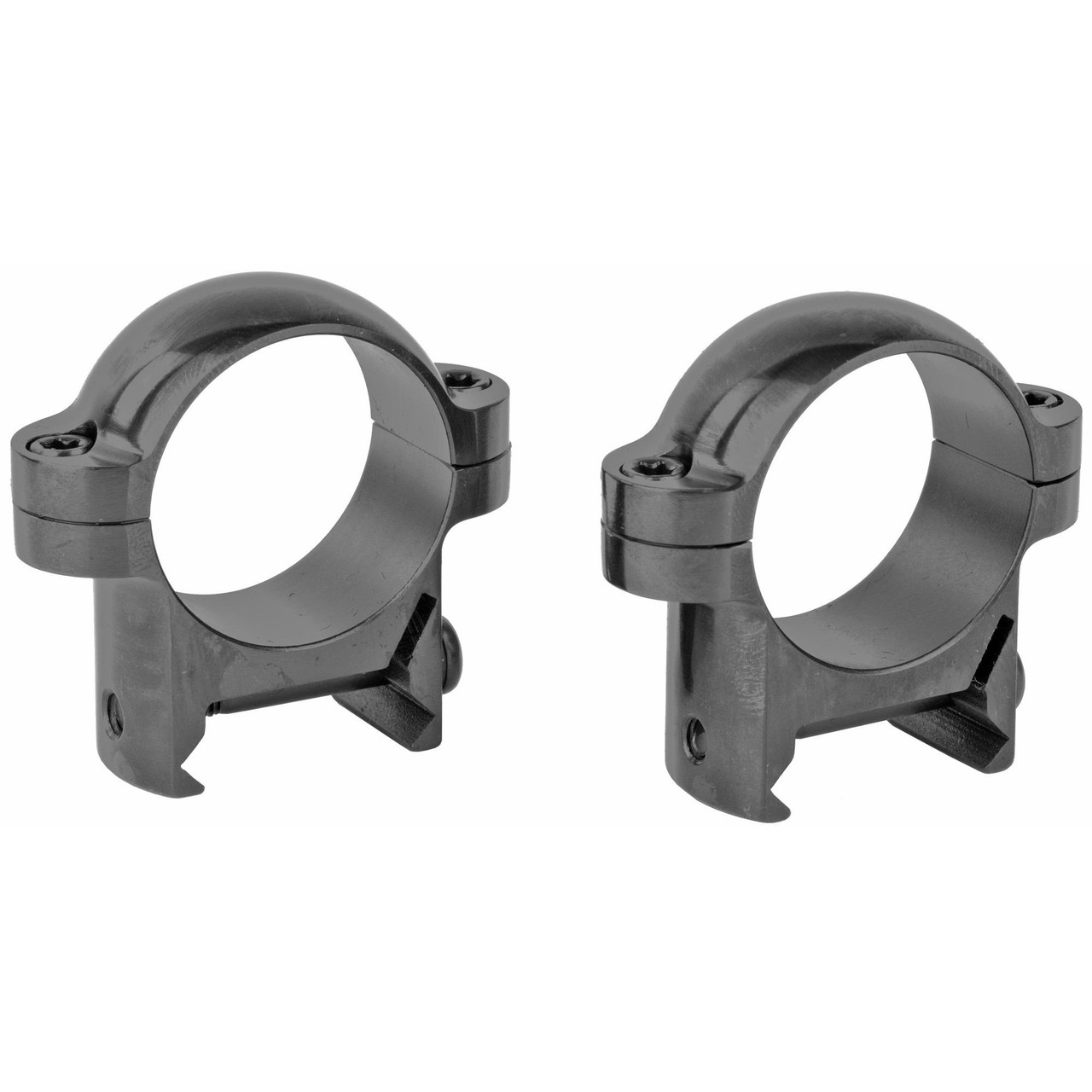Burris Optics 420080 Weaver-Style Steel Scope Rings, durable and accurate rifle mounting solution for precision shooting.