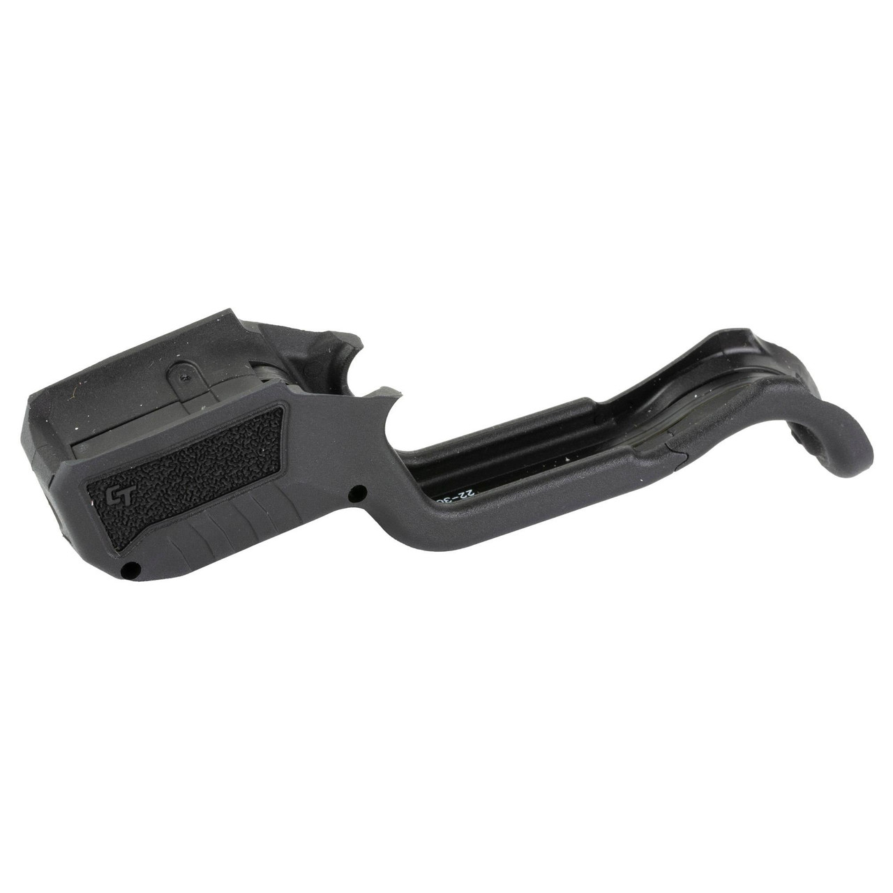 Crimson Trace Corporation Crimson Trace 01-02060 Laserguard for Ruger MAX-9, a precision red laser sight for concealed carry, shown mounted on a firearm with adjustable positioning.