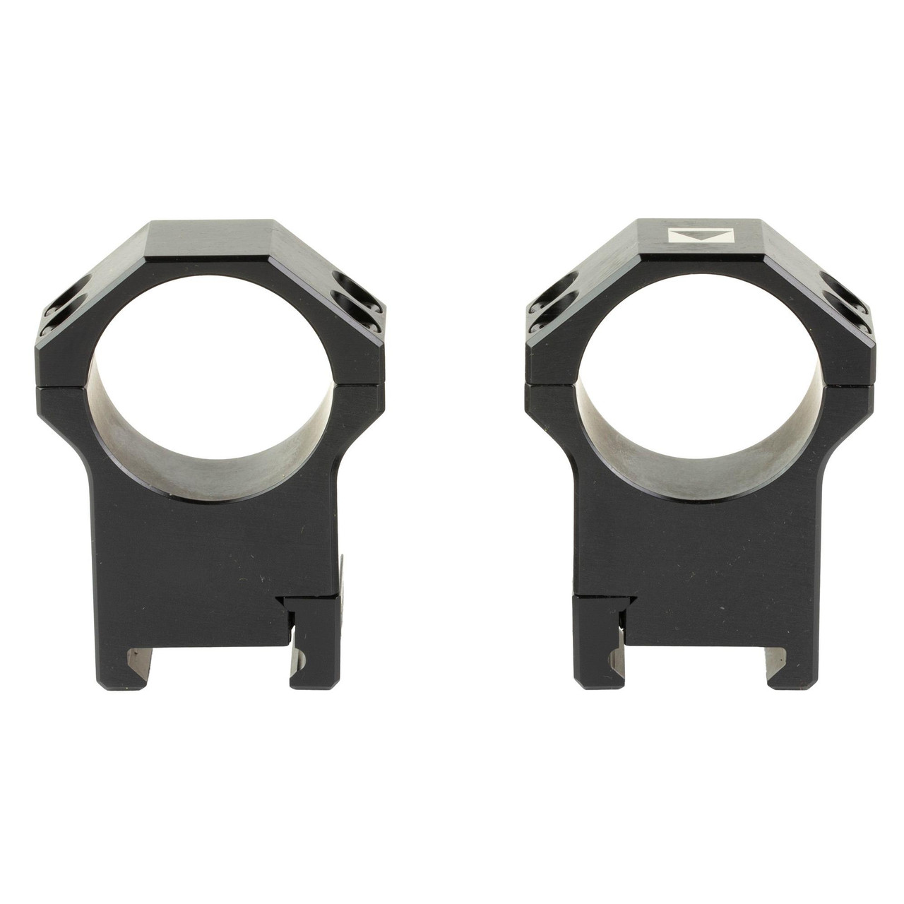 Steiner 5959 H-Series 30mm Scope Rings, precision lightweight two-piece Picatinny mount set for accurate shooting, shown in close-up detail.