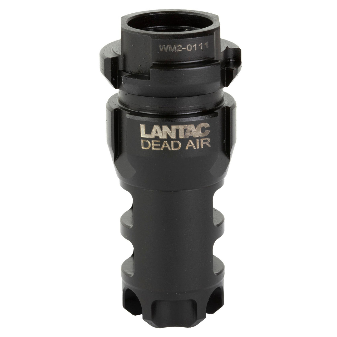 LanTac USA LLC Lantac DGN300B-WM Dragon Muzzle Brake, black high-performance rifle muzzle device with recoil reduction and precision shooting features.