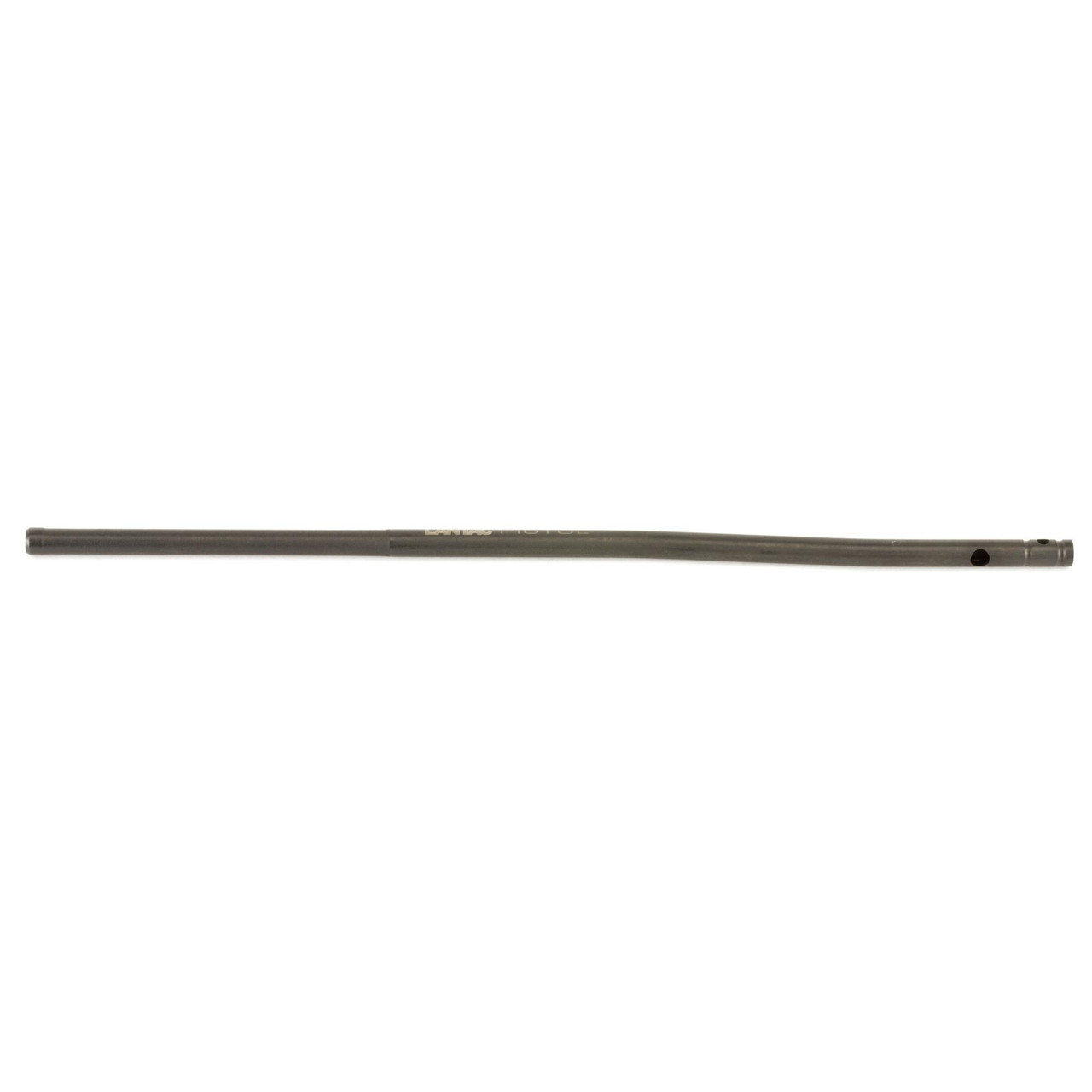 LanTac USA LLC GT-P6000 Gas Tube – Precision Stainless Steel with Black Nitride Finish & Enhanced Durability, showcasing a sleek, cylindrical firearm component on a white background.