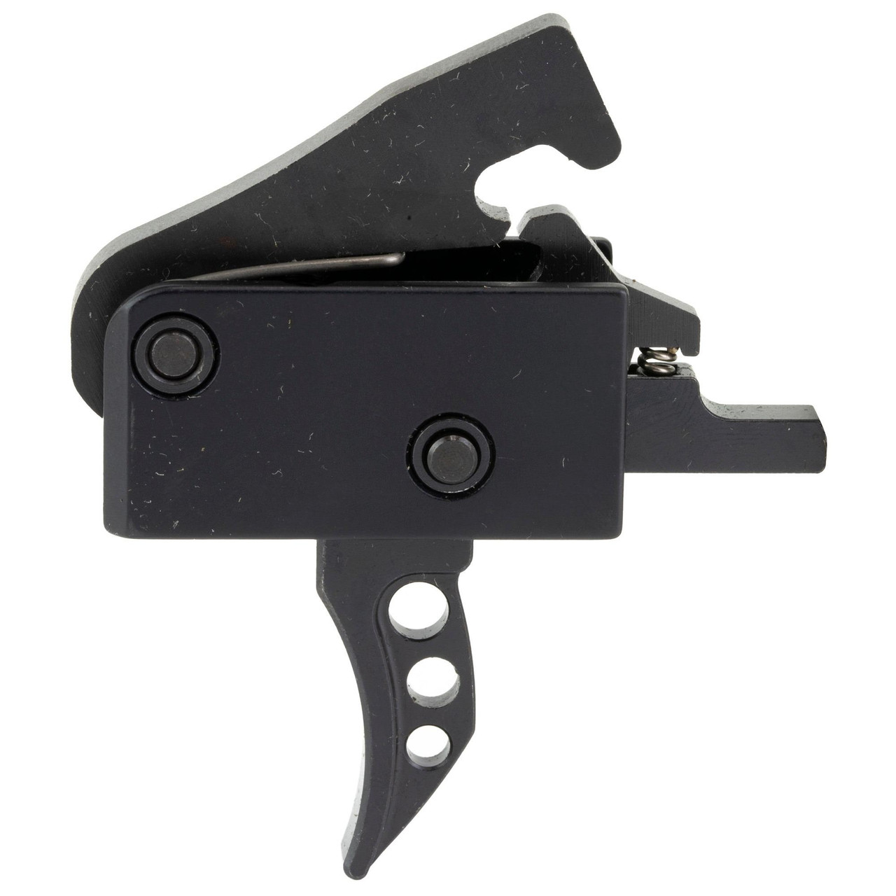 LanTac USA LLC LANTAC E-CT1 Single Stage Trigger, enhanced precision 3.5LB curved trigger for AR pattern receivers, black firearm trigger component.