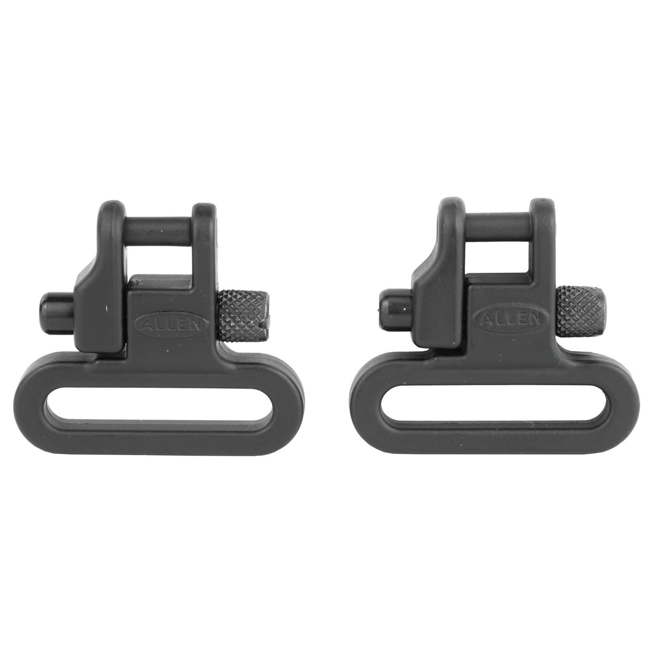 Allen Company 14510 Hunting Sling with 1" Swivel, black versatile durable gear for serious hunters, shown in close-up.