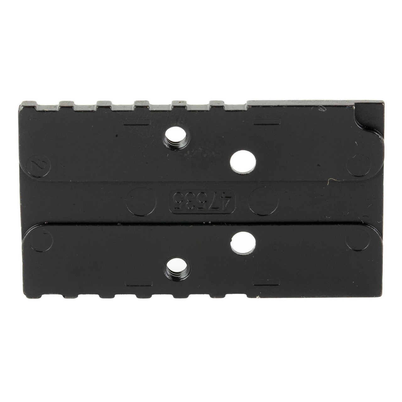 GLOCK MOS Adapter Plate 06 - Optics Ready Mount for Gen 5 Glock Models G20, G21, G22, G23, G35, G40, black, precision engineered, easy to install, durable finish, MPN 74013.