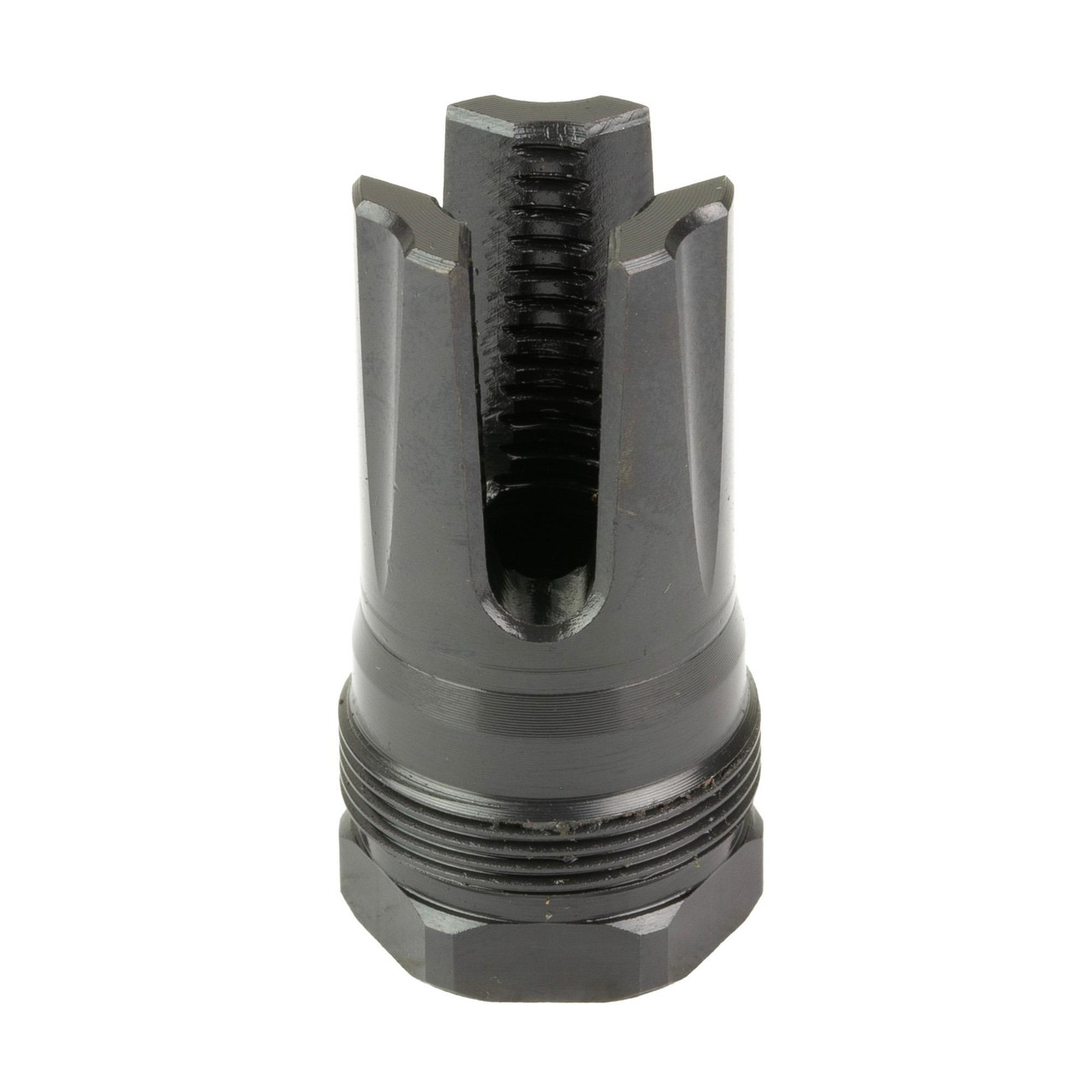 Breek Arms BRK4415 Compact 3-Prong Suppressor, precision muzzle control device for 223/5.56 rifles, featuring a durable, compact design with a 3-prong attachment system.