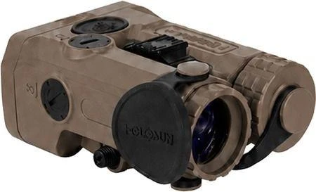 Holosun Technologies IRIS-GR3-FDE Laser Device – Lightweight Multi-Laser with 60mW Infrared Illuminator & Dual Green Laser for Precise Targeting, tan tactical laser sight for enhanced accuracy.