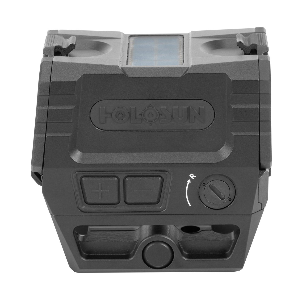 Holosun Technologies Holosun AEMS-EVO-GD Sight, high-contrast gold reticle with automatic brightness and durable design, compact tactical firearm sight.