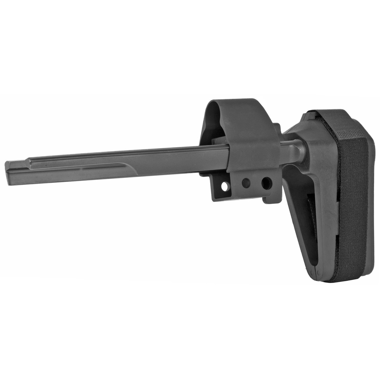 SB Tactical HKPDW-01-SB, black adjustable pistol stabilizing brace shown in side view against a white background.
