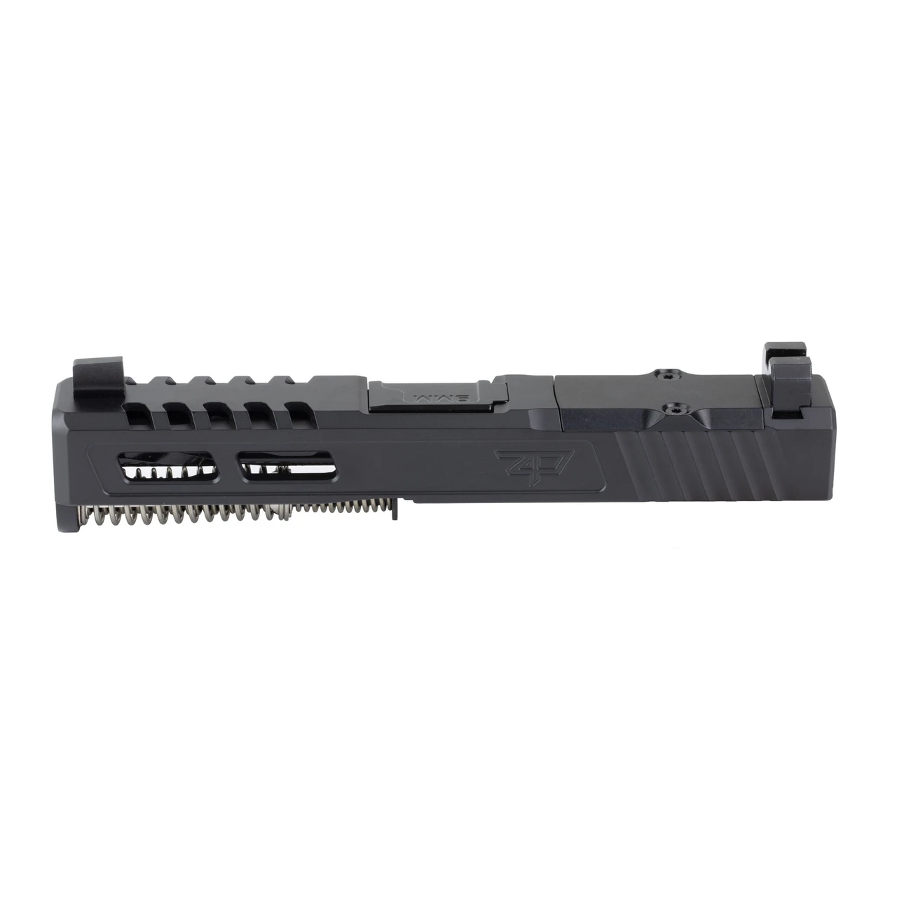 Zaffiri Precision ZPS.2 Slide for Glock 19 Gen 5 – 17-4 Stainless Steel, RMR Optic Cut, Black