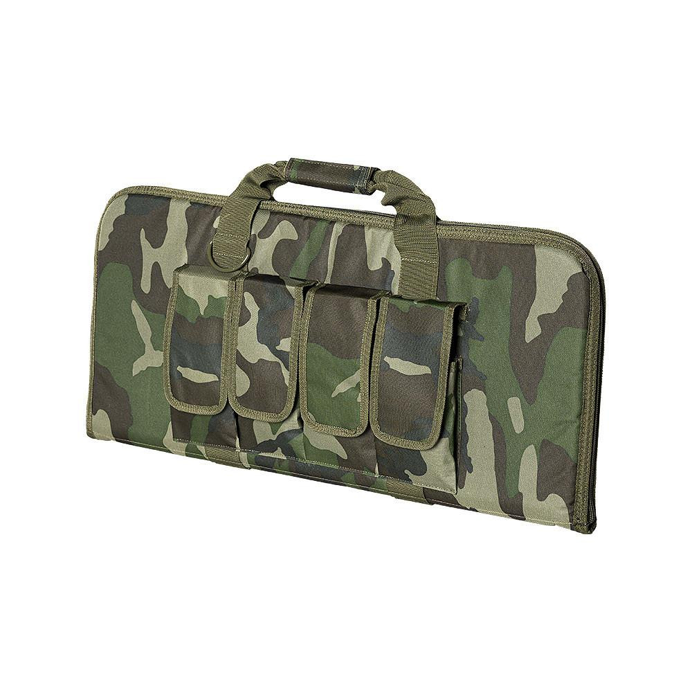 NcStar NcSTAR CVCP2960WC 28" Padded Lockable Subgun Rifle Gun Case with Mag Pouchs 